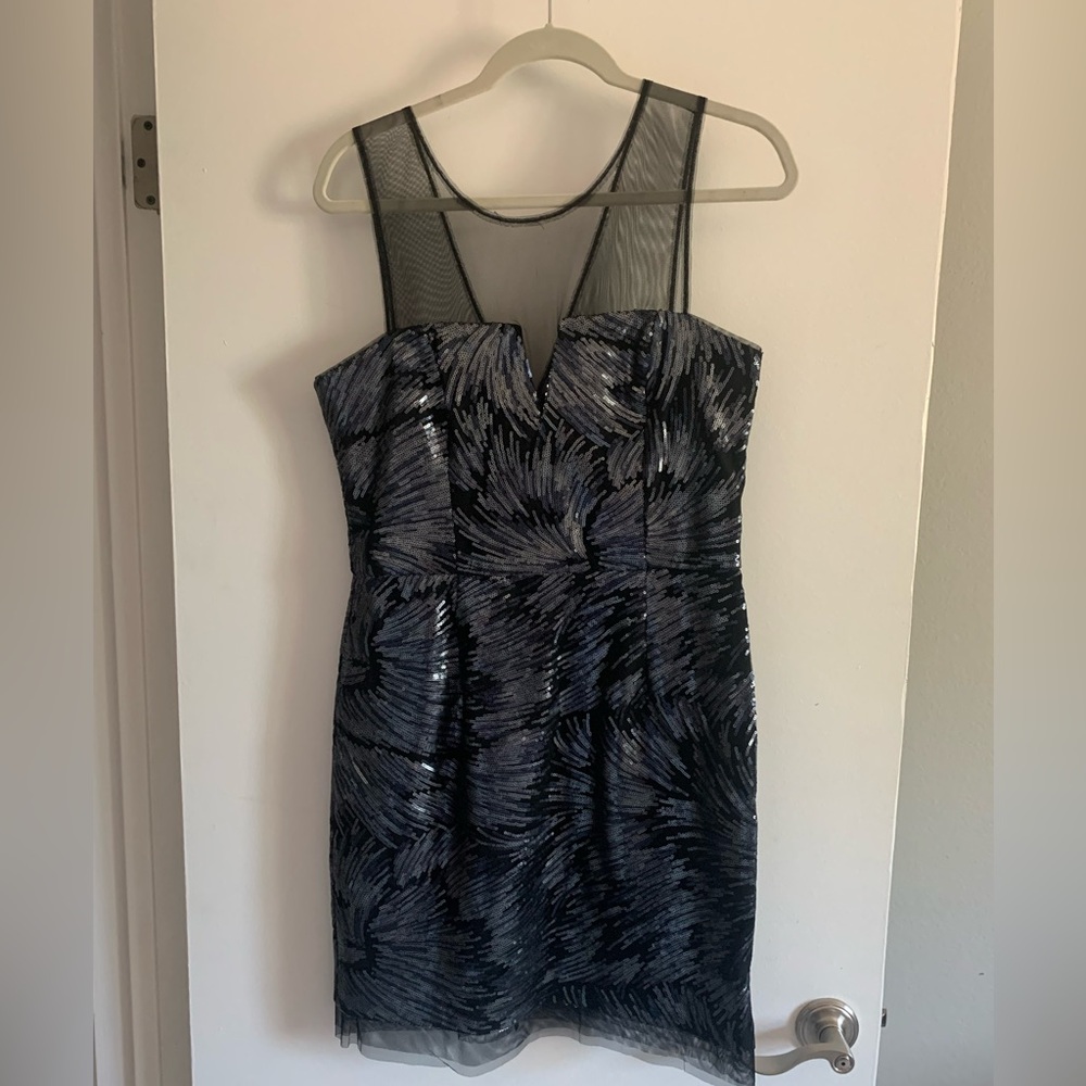 BCBGMax Azria Black Abigail Dress - Size 12